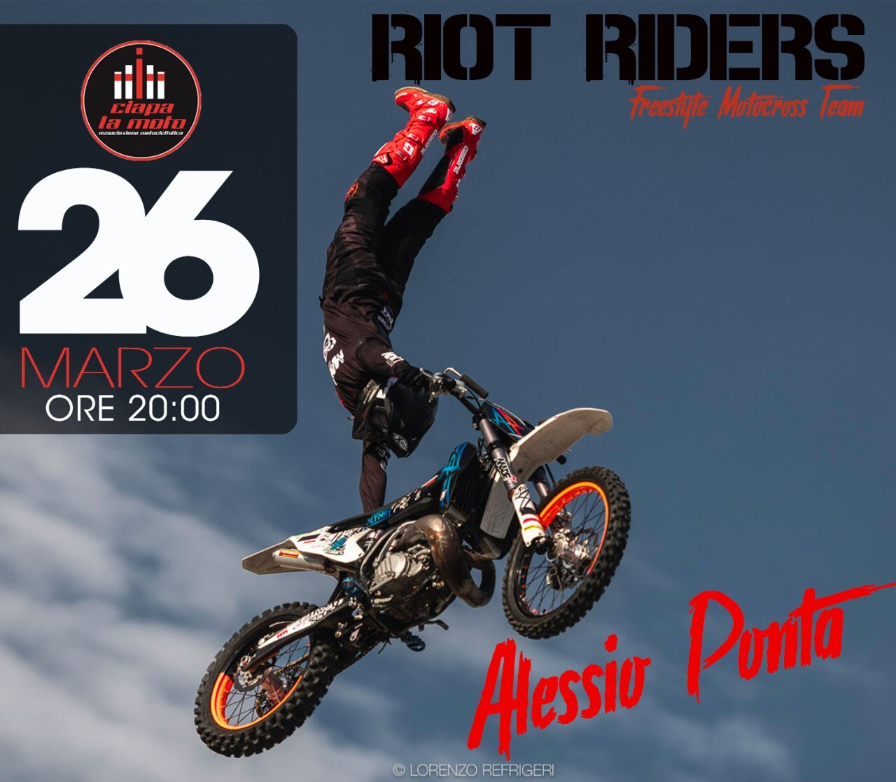 Il Riot Riders Freestyle Motocross Team da Ciapa La Moto